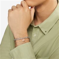 Charm Dodo Symbols in Oro rosa Diamante Brown 0.03 Ct DMC4003-DICES-BR09R - DMC4003-DICES-BR09R